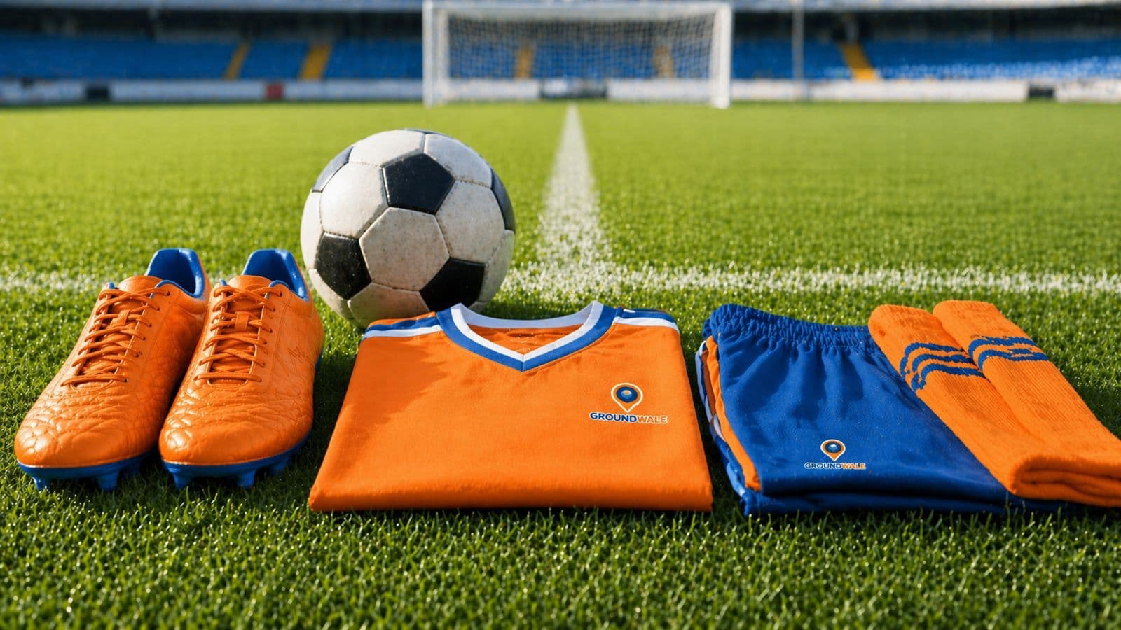 Football on turf